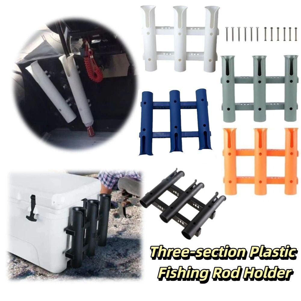 ABS Material Fishing Rod Holder Durable Plastic Fishing Rod Bracket Kayak Fishing