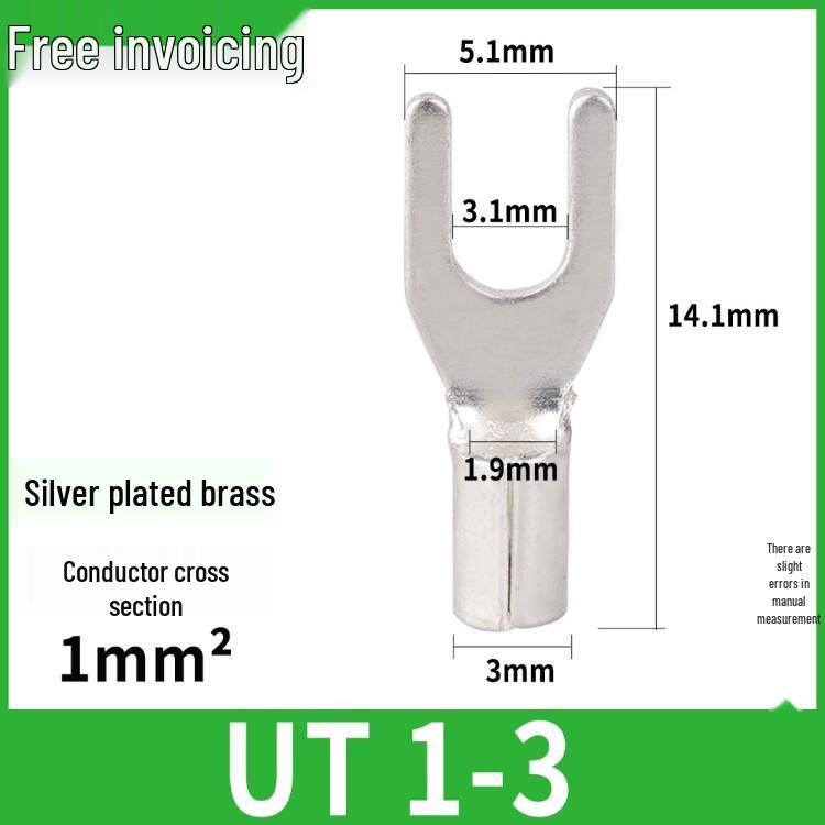 Silver-Plated Brass Terminal Block: Round, U, Y, Fork Type Lug SNB/RNB Open Barrel