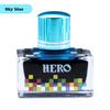 12 Color Water-Based Ink 40ml A Bottle Top Grade Non-Carbon Fountain Pen Ink,Doesn't Clog The Pen,Office And Student Supplies