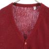 Vintage 70s Long Sleeve Cardigan Red Series Men's Used