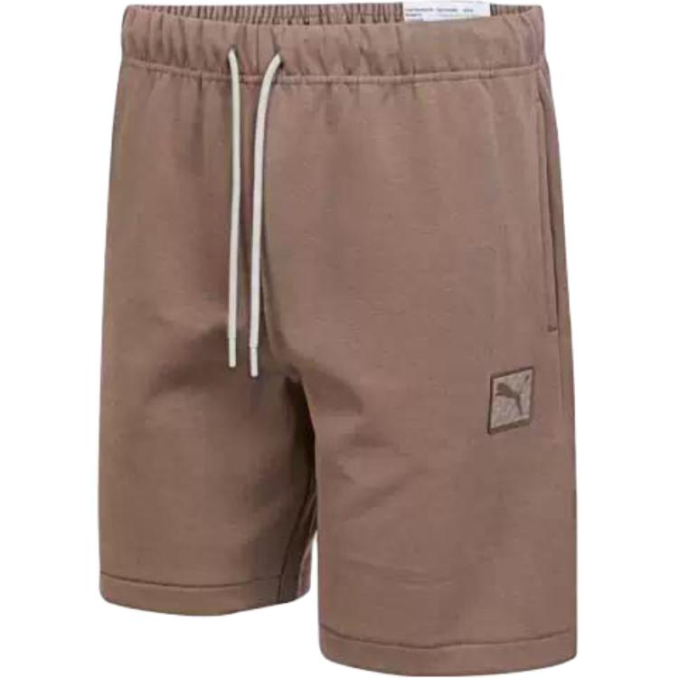 Puma Ess Badge Shorts Men Shorts Dark 63487079