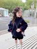 Hello Kitty Girls' Three-in-One Reversible Fleece-Lined Jacket - Autumn/Winter Casual Windbreaker