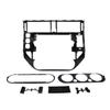 Replacement Navigation Bezel Panel for Ford For Explorer For Kuga For MK1 08-12 ABS Material Car Interior Accessory