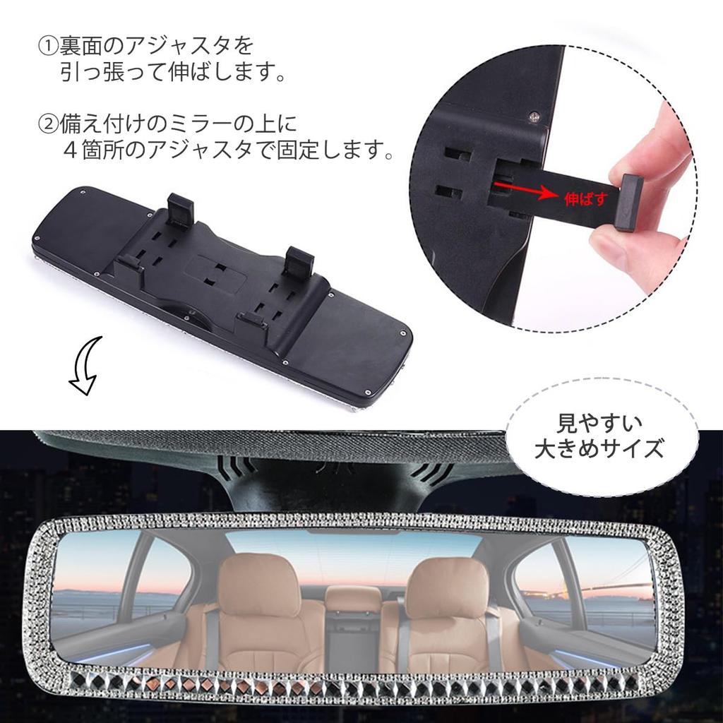 SAUDÁVEL Espelho Retrovisor do Carro Anel Botão de Partida do Motor Prata Acessórios + (2 pedaços)