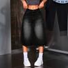 High Waist Straight Jeans Women Loose Casual Denim Trousers Daily Street Pants