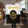 Custom Name,SG Dynamo Dresden Printed Flannel Blanket, soft throw for bedroom sofa, washable, Christmas present, great gift.
