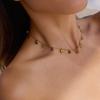 Yori Mångsidigt Färgglatt Diamant Hängsmycke Halsband Rostfritt Stål Lyxigt Halsband Högkvalitativ Mode Glänsande Smycke Gåva