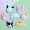 10 Pcs New Kawaii Cartoon Kitten, Puppy, Rabbit Resin Flat Back Scrapbook Figurine Diy Bow Decor Accessories Crafts A14