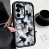 Silky Buwknots Print Case For Samsung S26 S25 Ultra S24 S23 Plus S22 S21 FE A54 A15 A25 A35 A55 A16 A26 A36 A56 A17 A27 A37 A57 5G Shockproof Cover