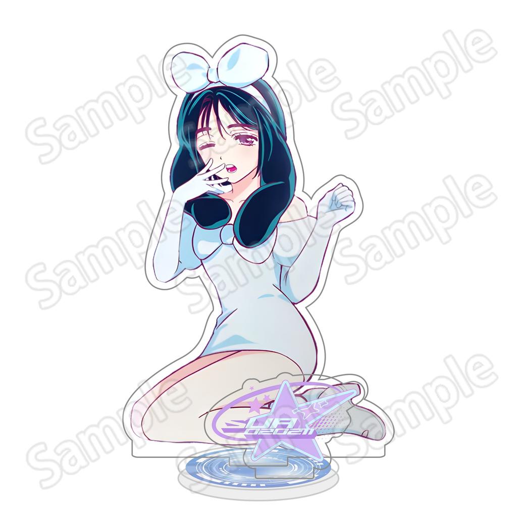 15Cm Kawaii Anime Alien Stage Series Acrylic Stand Cartoon Character Creativity Printing Stand Desktop Toy Men And Women Gift