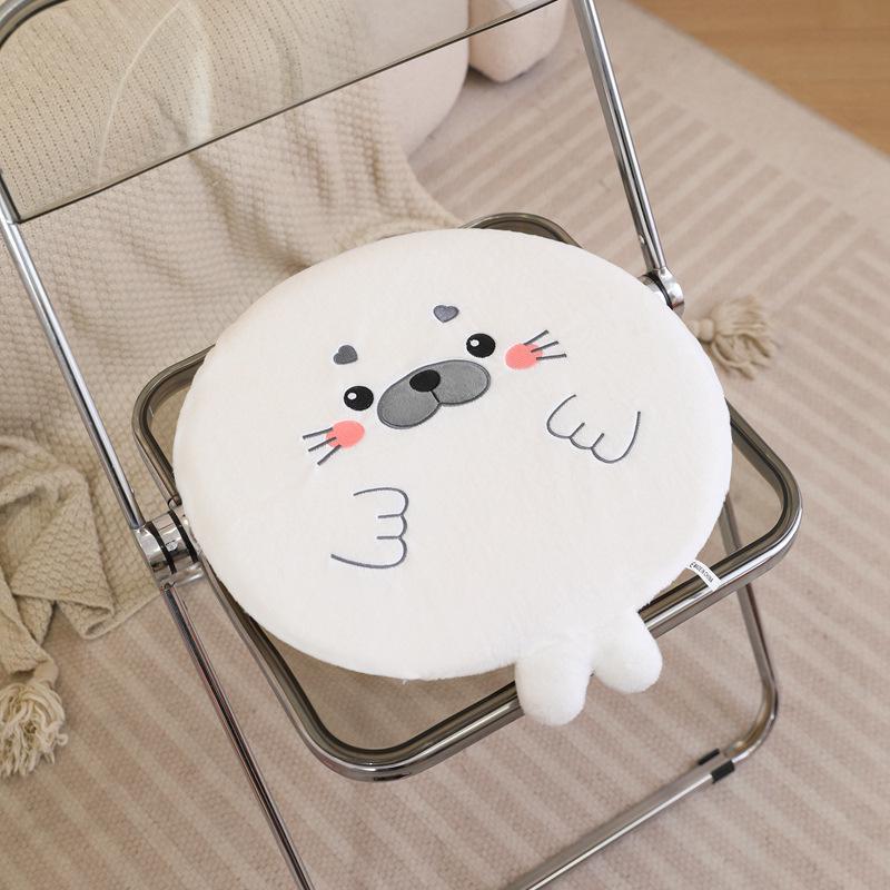 

Подушка сиденья из пены с памятью с мультяшным животным - Морозостойкая, мягкая эластичная для дома и студентов 40x40x4cm