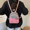 Hello Kitty Cartoon Kids Backpack With Breathable Pu Material For School And Daily Use