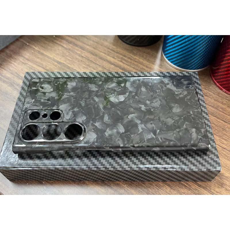 Carbon Fiber Protective Case for Samsung S23 Ultra - Durable, Full Coverage, Anti-Fall Design