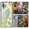 Phone Case For Xiaomi Redmi Note 14 13 12 Pro Plus 5G 9S 9 10 11 4G 14C 13C 12C 10C 9C 9A Soft Cover Oil Painting Flower