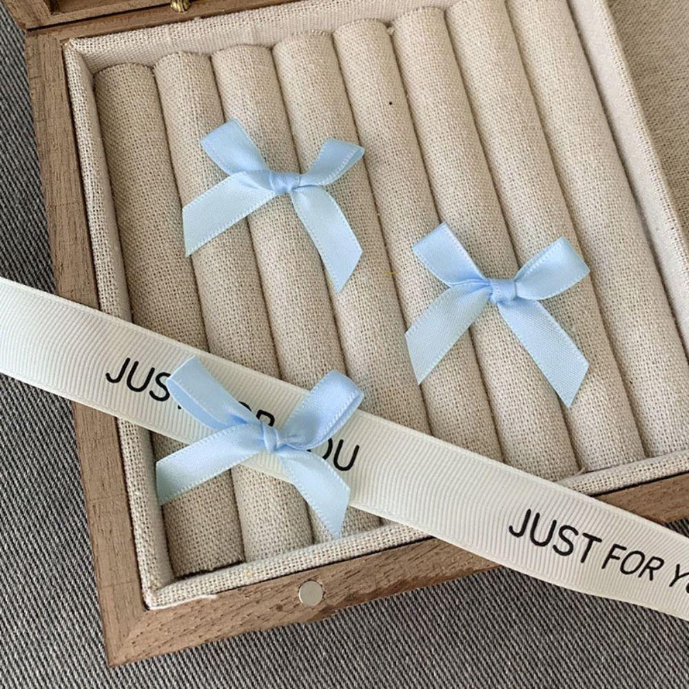 10pcs Bowknot Cotton Doll Hair Pins Tiny Mini Hair Clip Doll Wig Clips  Kids Gift