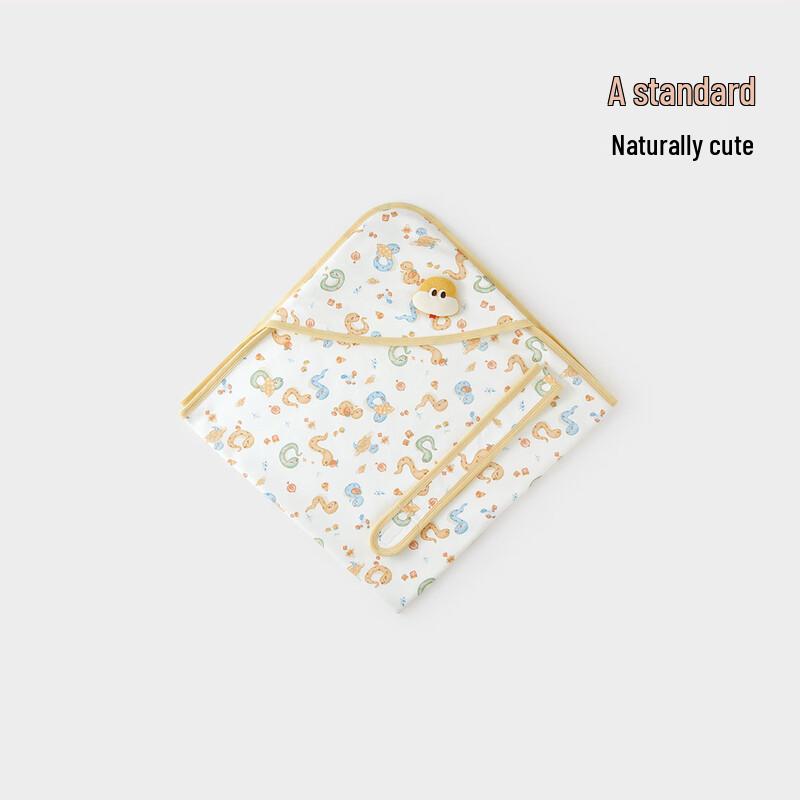 

Weishi Muni All-Season Pure Cotton Newborn Swaddle Blanket 90*90cm