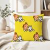 art dog comic soft pillowcase cute t-t-T-Tin-tinES-S-S fun Sofa Home S-S-SnowyS Living Room Decor bed hogar pillowcover gift