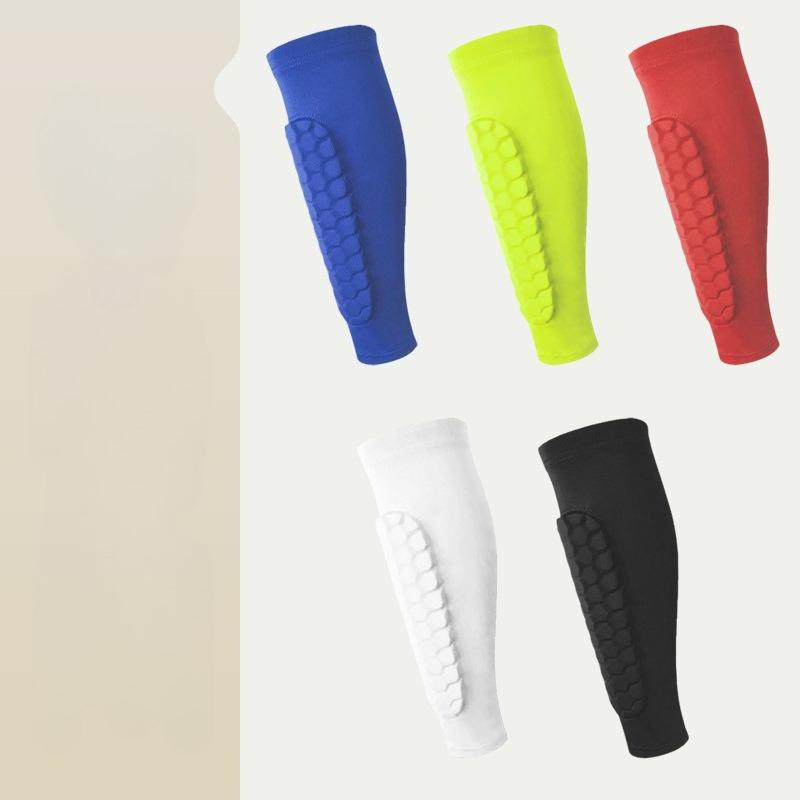 1PCS Professional Antislip Leg Socks Outdoor Sports Calf Football Leg Guard Cover Anticollision Leg Protection Socks Leg Sleeve