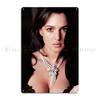 Picture of Monica Bellucci Metal Plaque create Designing Wall Decor Wall Plaque Pub Tin Sign Poster