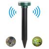 Ultrasonic Solar Mouse Repeller - Outdoor Intelligent Rat Exterminator with New Black Technology