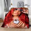 Karol G Fashion Printed Blanket Thin Blanket Soft and Comfortable Blanket Home Travel Blanket Bed Linings Birthday Gift