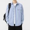 Spring New Trend American Heavy Cotton Shirt Casual Jacket Men's Jacket