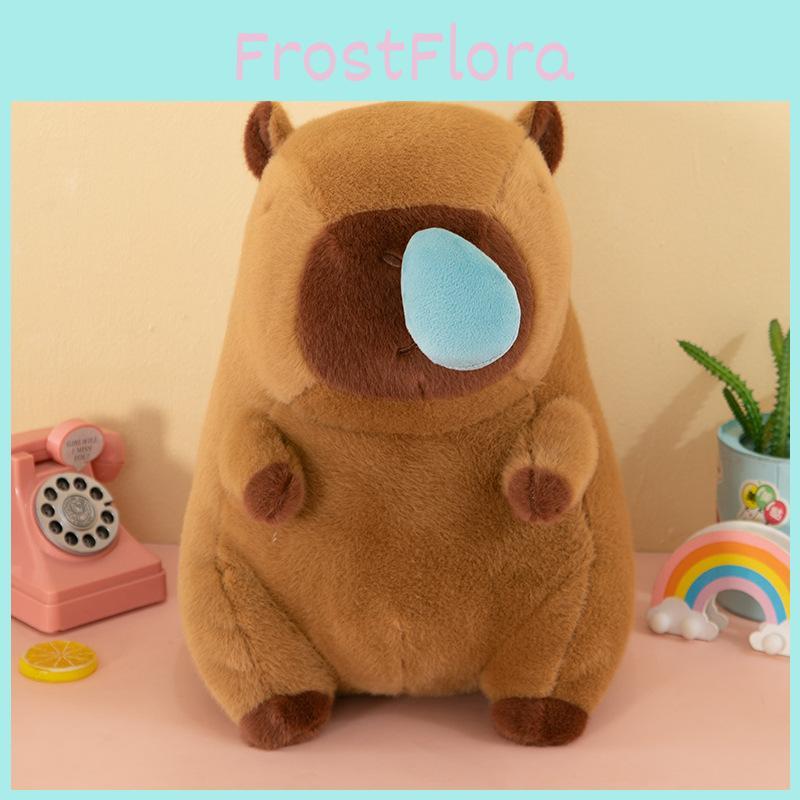 Capybara Animal Plush With Premium Short Plush And Pp Cotton For Kids Decor Room