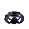 Diving goggles large frame silicone mask breathing tube set