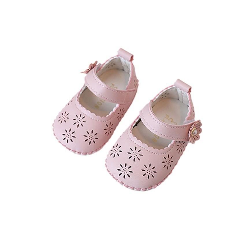 Scarpe Morbide per Bambina e Bambino per Imparare a Camminare con Velcro per Bambini Piccoli