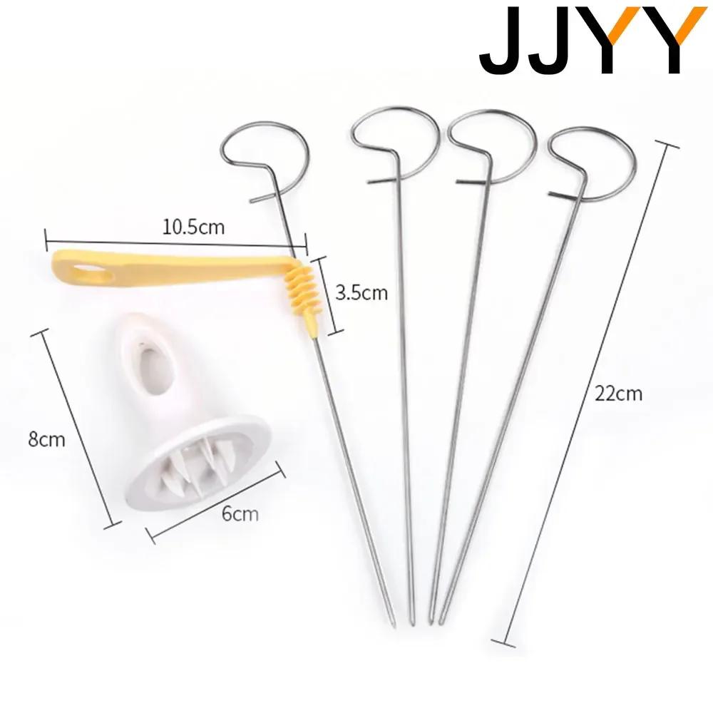 

1 комплект/6 шт. Слайсер для картофеля твистер торнадо из нержавеющей стали, ручной резак, спиральные чипсы, кухонный прибор для приготовления