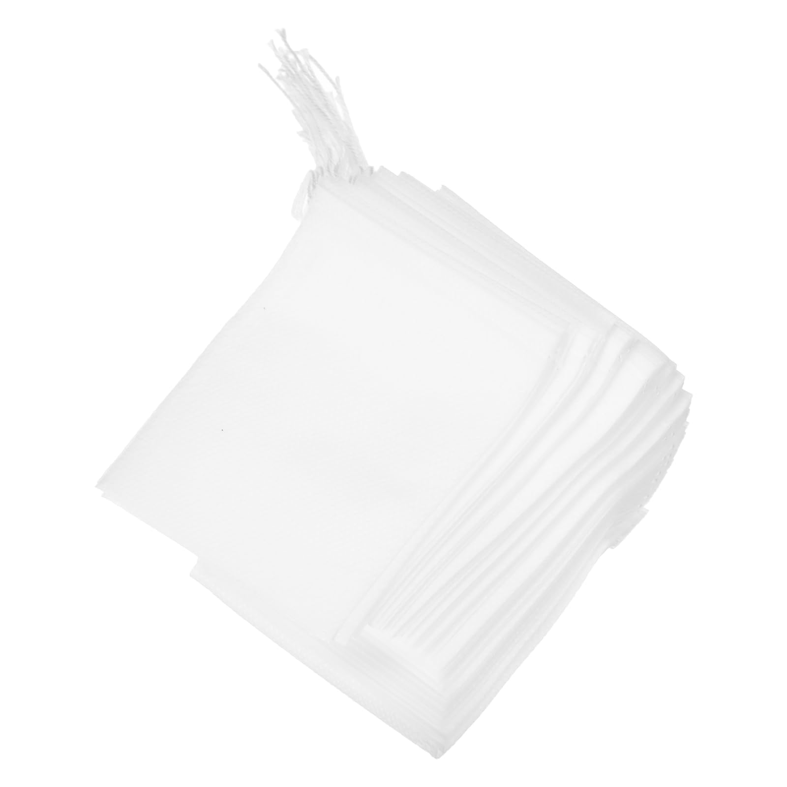 

uxcell Disposable Tea Bags, Empty Non-Woven Tea Filter Bags with String Seals, 9 x 7 cm, 100 Bags