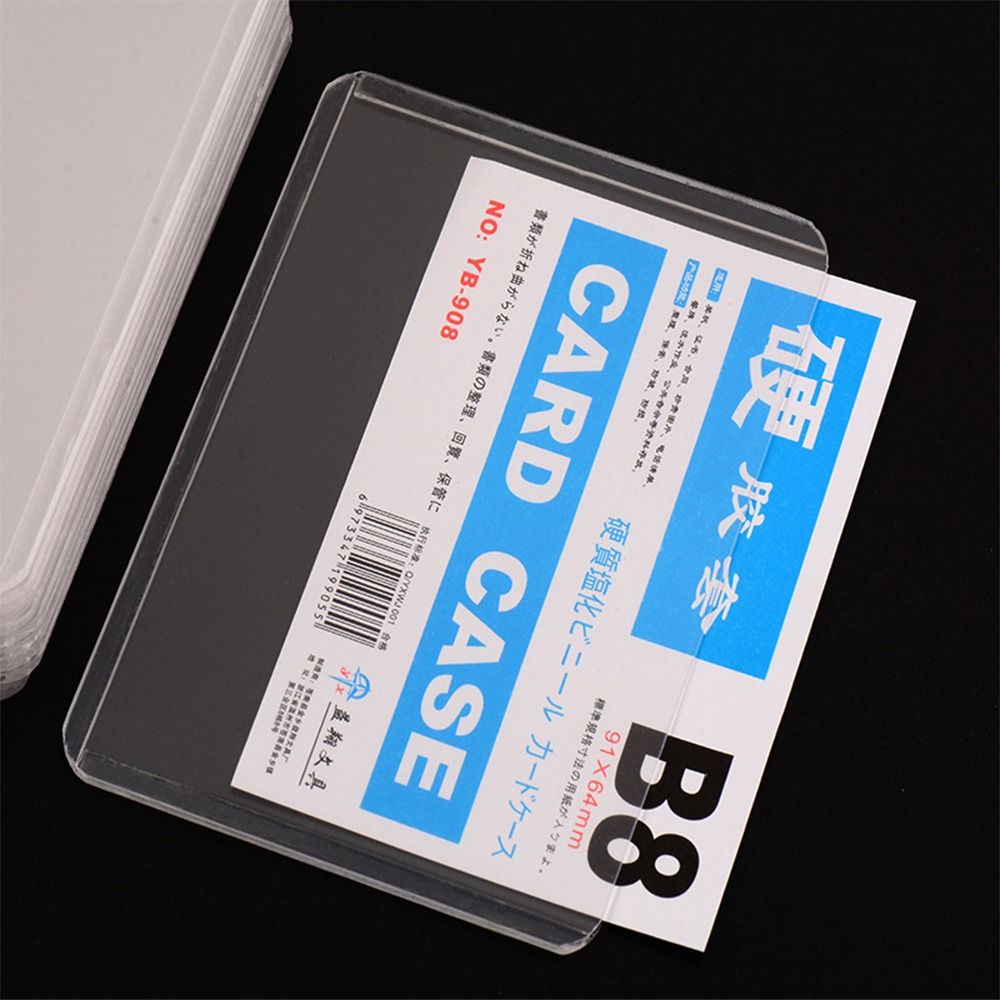 10pcs Transparent Clear Photocard Holder