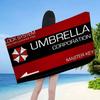 Horror Movie U-Umbrella C-Corporation Anime Beach Swimming Towel Soft Absorbent Washcloth Children's Gifts for Travel Camping