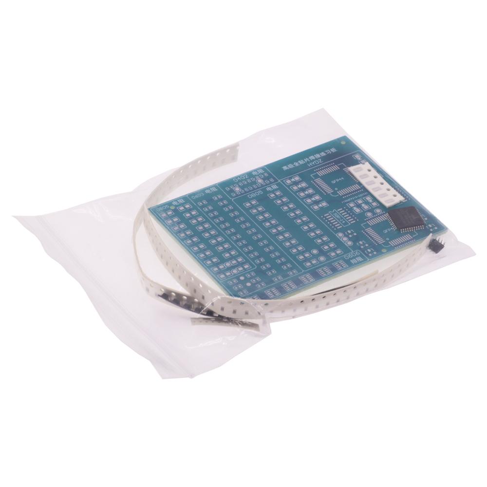 

SMD NE555 CD4017 Rotating Flashing LED Components SMT LQFP44 Soldering Practice Board Electronic Circuit Training Suite DIY Kit