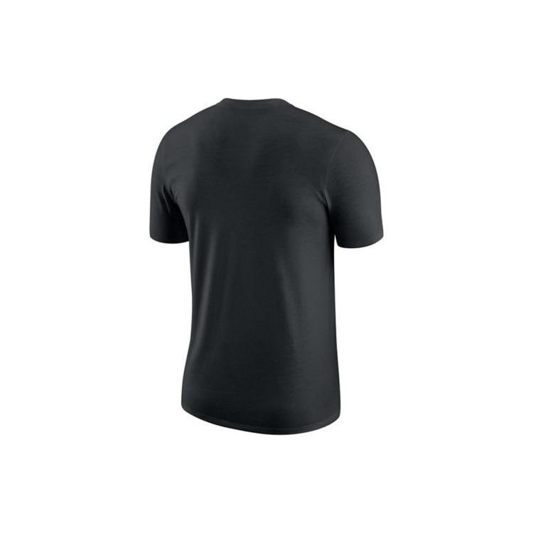 Nike T Shirts Men's Black Crew Neck Moderate Straight Fit DR6469-010