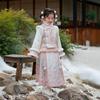 Huatiancai Girls' Hanfu New Year Outfit Set
