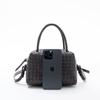 Trendy Women's Bag Versatile Woven Top Layer Sheepskin Hand-woven Hand-carried Cross-body Pillow Wrap Sheepskin Weaving