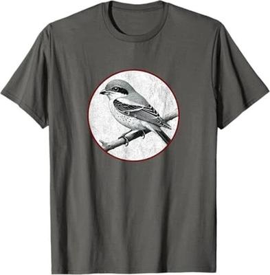 Northern Shrike T-Shirt Retro Bird Tee Design *NEW* 10 Colors by Bird.Fan