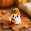 Beaded Ghost DIY Kit, Tiny 3D Beaded Festive Ghost Craft Set, Cute Ghost Bead Craft Kit for Beginners Adults Handmade