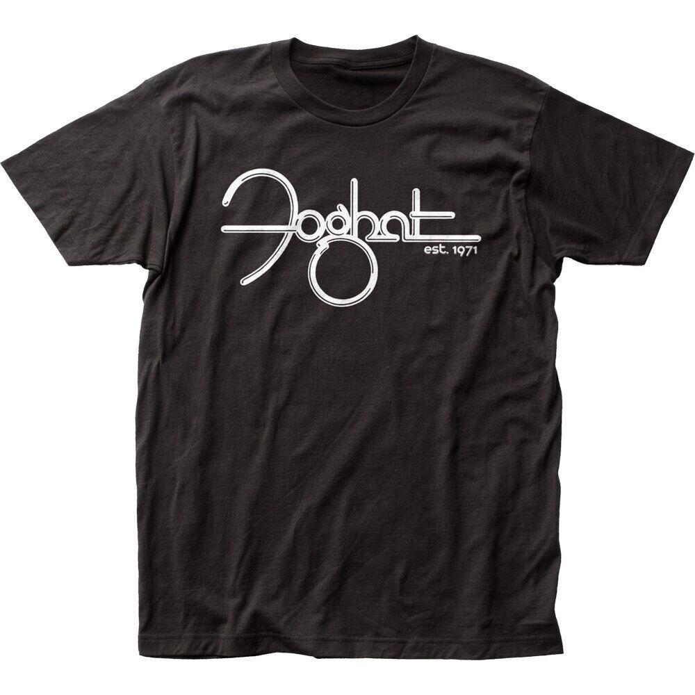 Футболка унисекс Foghat Est 1971 Rock N Roll Music Band S чёрный