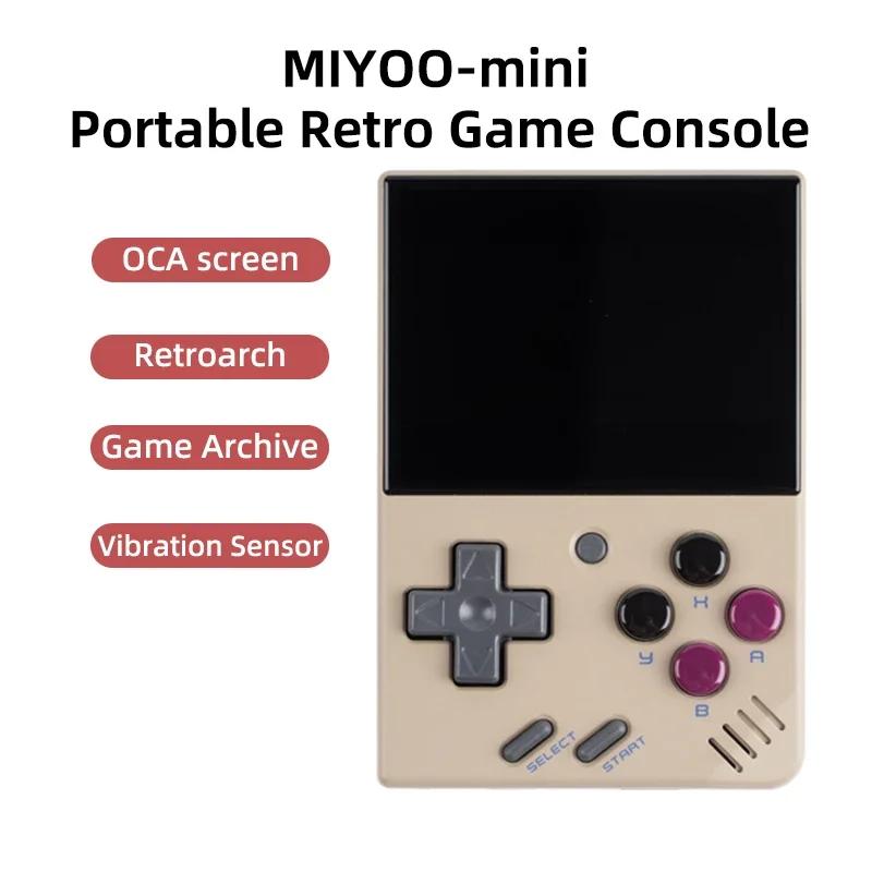 MIYOO MINI V4 PortableRetro Handheld Game Console 2.8Inch IPS Screen Miyoomini Video Game Consoles Linux System Classic Emulator