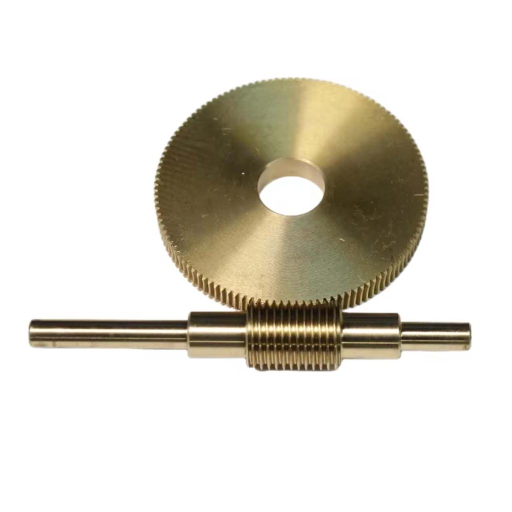 0.4 Module 1: 120 Speed Ratio Brass Reduction Turbine Worm Gear