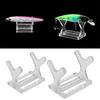 Clear Fishing Lure Showing Stand Compact Fishing Baits Holder Showing Stand Baits Wobbler Display Shelf Easy To Use