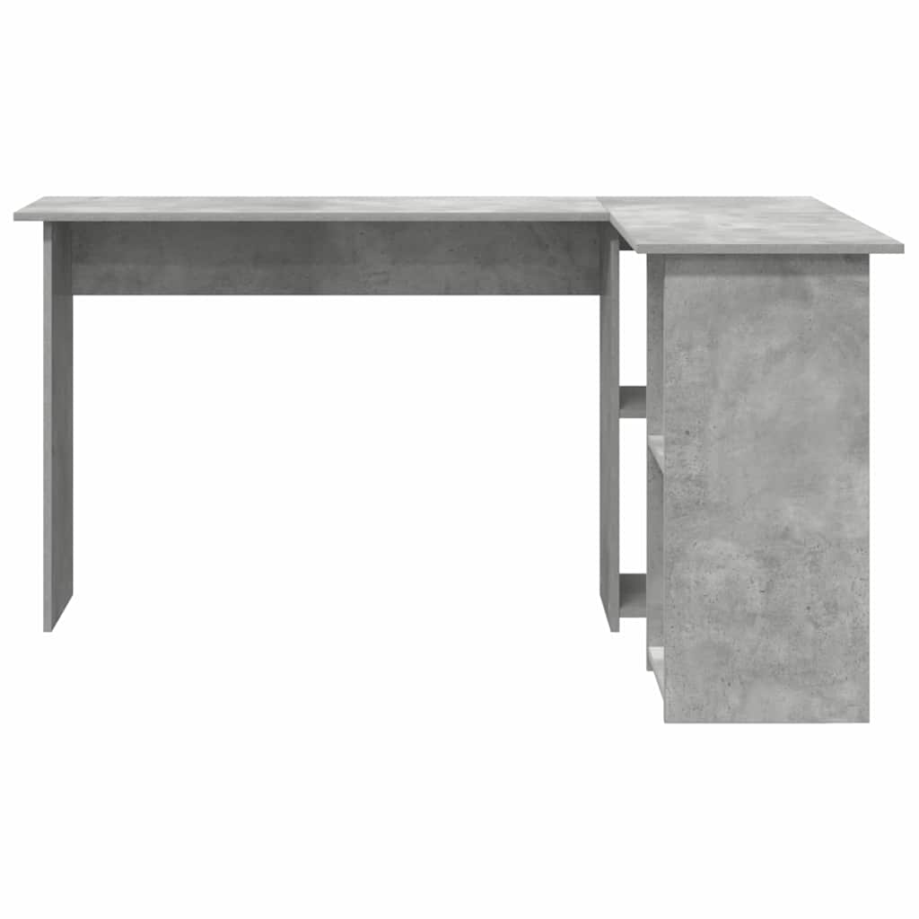 Concrete Grey Desk 142 x 102 x 73 cm Particleboard