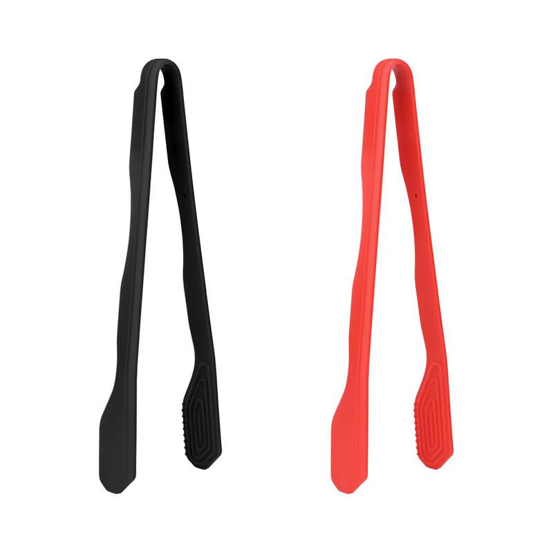 Durable Silicone Heat-Resistant BBQ & Food Tongs Set