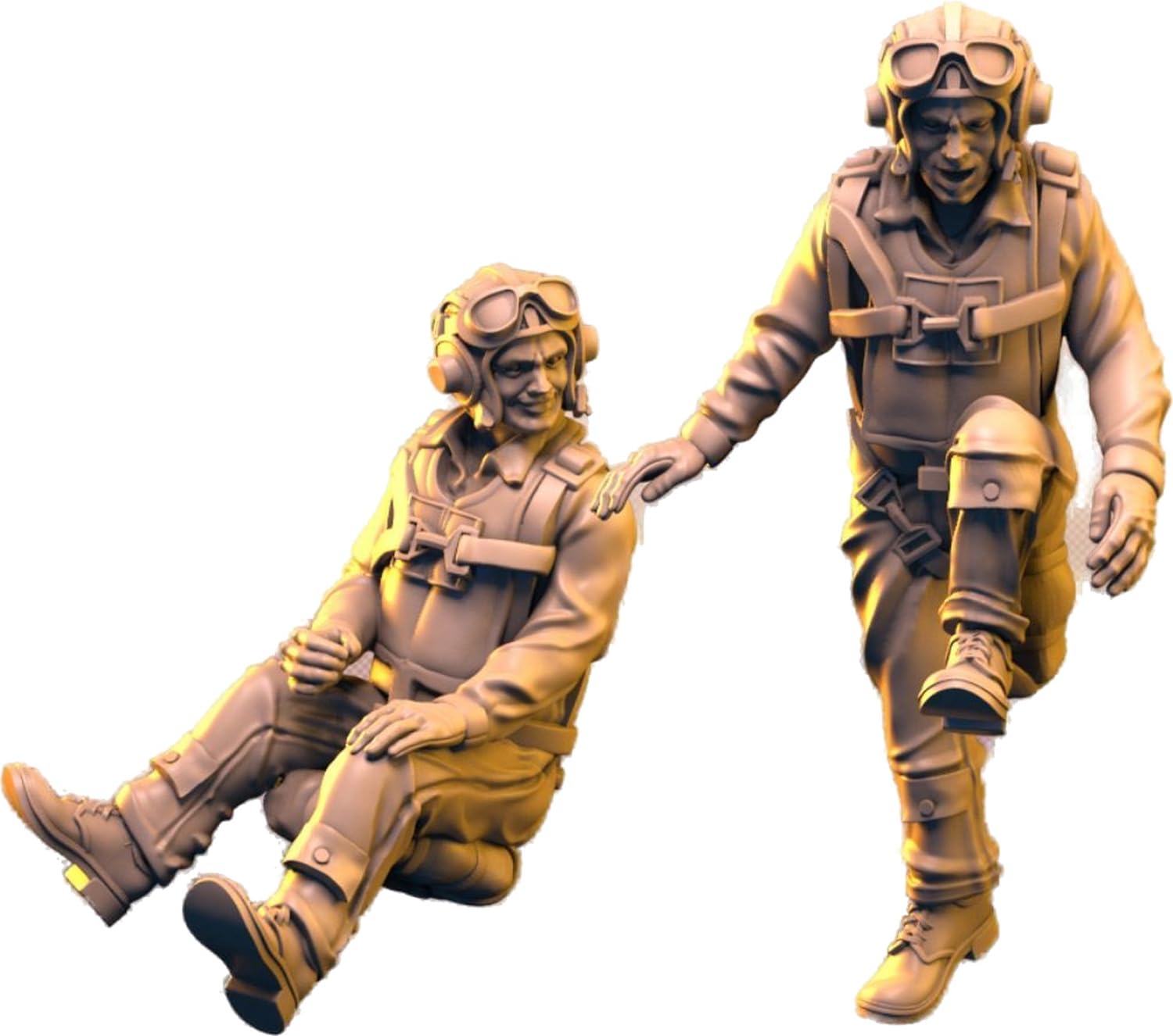 

IDAP Technology US Navy Pilot Set 3D Printer Kit PD48428 1/48 No.2 (2 pieces)