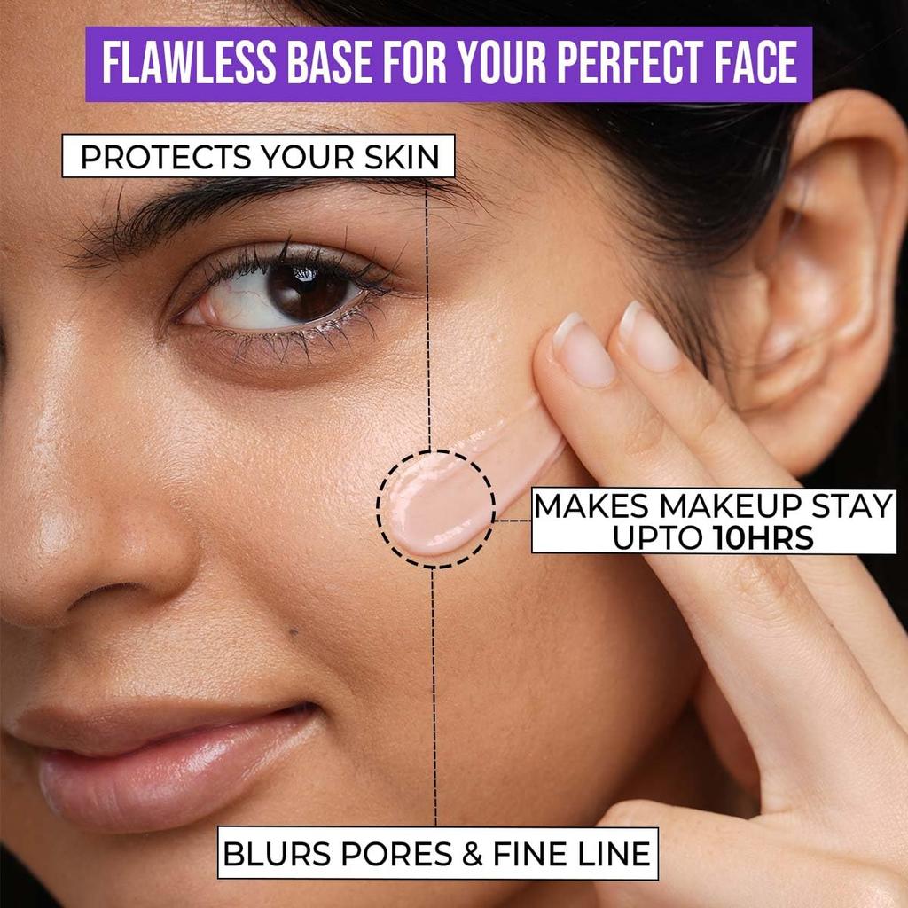 INSIGHT Porenverfeinerer Primer 10ml | Feuchtigkeitsspendend, Leicht & Nicht Klebrig | Glatte & Makellose Haut | Langanhaltende Tierversuchsfreie Make-up-Basis