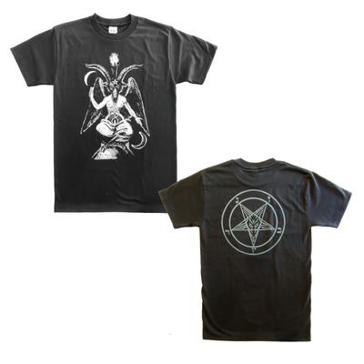 BAPHOMET PENTAGRAMM DOPPELSEITIGES T-SHIRT