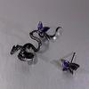 Exaggerated Asymmetric Snake Ear Cuff Clip Wrap Earring for Women Men Punk Cartilage Alloy Butterfly Earrings Jewelry Gifts