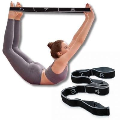 Posilovací elastický pás - XAEQUO - 15 kg - Polycotton & Latex - 80 x 3,8 cm - Fitness